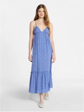 No Boundaries Sleeveless Tiered Maxi Dress